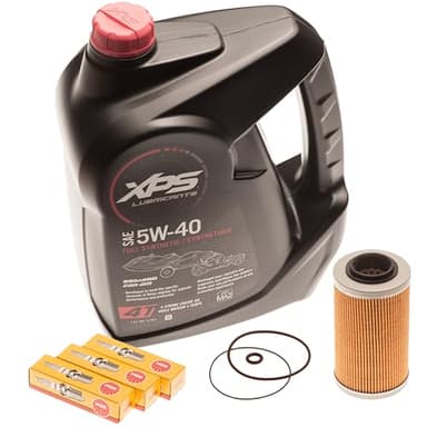 Sea Doo Oil Change Kit W/Filter O Rings & Spark Plugs 4-Tec GTI GTX RXP RXT GTR