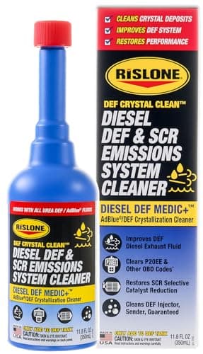 Rislone 4784 DEF Crystal Clean™ Diesel DEF & SCR Emissions System Cleaner, 11.8 oz