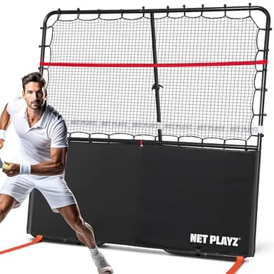 Pickleball Rebounder Training Aid, Adjustable Angle Easy Setup & Storage - Perfect Your Forehands Backhands Dinks Volleys Accuracy Coordination Kitchen Control, Designed for Pickleball