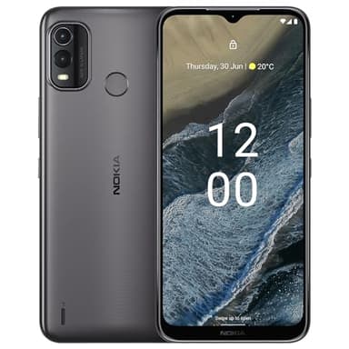 Nokia G11 Plus | Android 14 | Dual SIM | 3-Day Battery | 50MP Camera | 3/64GB | 6.52-Inch Screen | Dual Band WiFi | Unlocked GSM Smartphone | Not Compatible with Verizon or AT&T | Charcoal