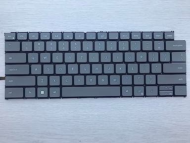 Original New for Dell Inspiron 14 7415 7420 7425 2-in-1 Laptop 5N0WD 05N0WD US English Keyboard Backlit Gray