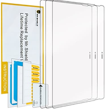 Mr.Shield Designed For Microsoft Surface Pro 3 12 inch Premium Clear Screen Protector [3-PACK] with Lifetime Replacement