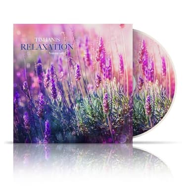 Tim Janis Relaxation Volume One - Peaceful Instrumental Music CDs and Nature Sounds Calming Music for Deep Sleep Relaxation, Meditation CDs, Stress Relief, Yoga, Mindfulness, and Gentle Exercise