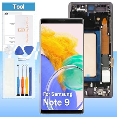 Screen Replacement for Samsung Galaxy Note 9 SM-N960, SM-N960F, SM-N960U LCD Display Touch Digitizer Assembly(Incell,Not Fingerprint)