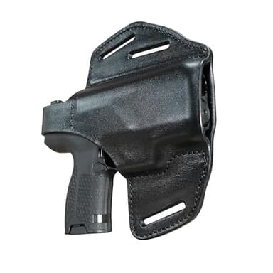 Tactical Scorpion Gear 3 Slot RH Thumb Break Leather Holster: Fits Byrna CL