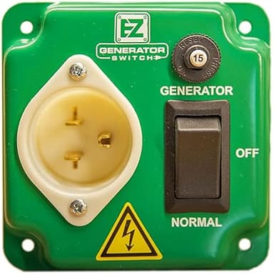 EZ GENERATOR SWITCH - The Original, Patented, UL/CSA Approved Manual Transfer Switch - Made in the USA