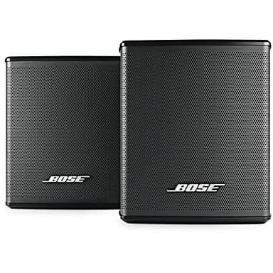 Bose 768973-1110 Virtually Invisible 300 Wireless Surround Speakers (Pair, Black)