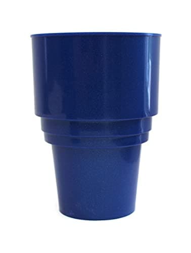 JSP Manufacturing Golf Cart Cup Holder Fits EZGO Club Car, Yamaha Replacement Holder for 16.4 oz Portable Propane Cylinder or Drink Holder (Blue, 1)