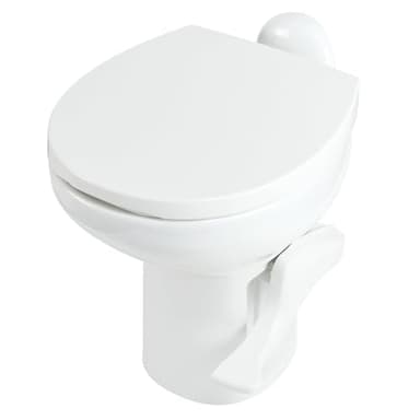 Aqua Magic Style II RV Toilet / Low Profile / White - Thetford 42059