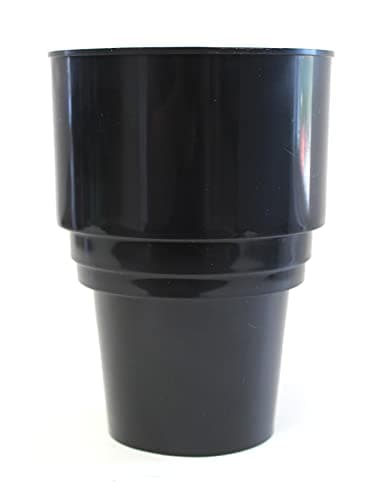 JSP Manufacturing Golf Cart Cup Holder Fits EZGO Club Car, Yamaha Replacement Holder for 16.4 oz Portable Propane Cylinder or Drink Holder (Black, 1)