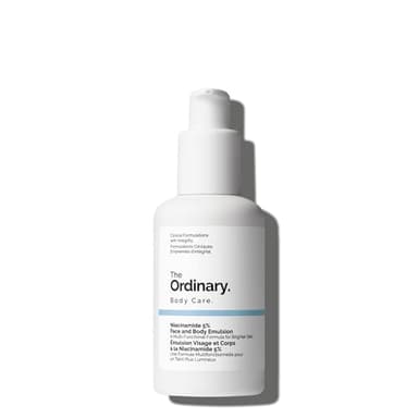 The Ordinary Niacinamide 5% Face and Body Emulsion, Dark Spot & Skin Tone Corrector, 3.4 Fl Oz