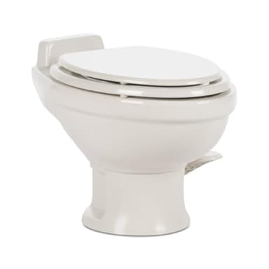 Dometic 320 Series Low Profile Toilet, Bone