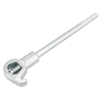 QWORK Heavy Duty Adjustable Hydrant Wrench – Fits 1-1/2" to 6" Bolt Head Sizes, Designed for Loosening Caps and Opening Valves