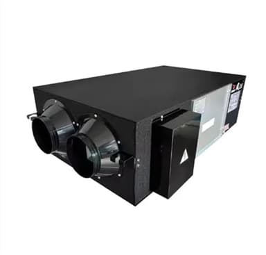 HHYHCWSBO Energy Reclaim Ventilation Fresh Air Recuperator Filtration System ERV with Dc Motor(H-08DZ)