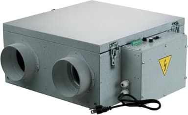 VENTS-US Frigate ERV 80 R - Whole House Energy Recovery Ventilation System, Up to 100 CFM - Continuous Supply of Fresh Air While Exhausting Equal Amounts of Stale Air