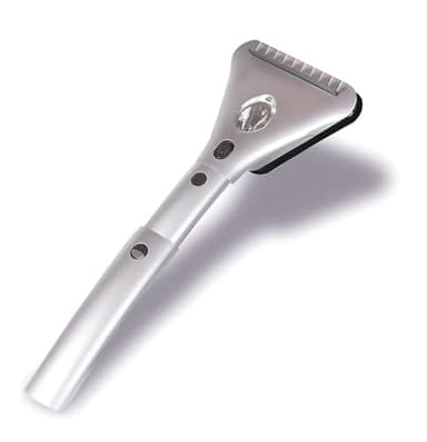 VaygWay Electric Heated Car Window Snow Ice Scraper with Light -Heated Car Auto Windshield Scraper- Extendable 15.8 Feet Long Cord 12V LED Light Heated Melting Ice Snow Scraper, Vehicle Scraper