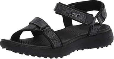 Skechers Go Golf 600 Sandal Black/Black 10 B (M)
