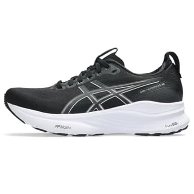 ASICS Women's Gel-Kayano 32 Running Shoes, 10, Black/White