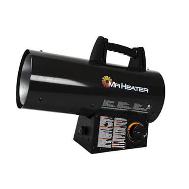 Mr. Heater 60,000 BTU Forced Air Propane Space Heater with 10 ft. Hose and Regulator