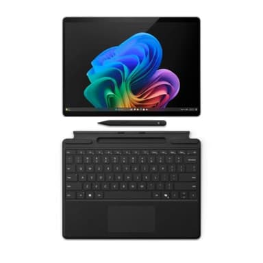Microsoft Surface Pro 11 Bundle, 2-in-1 Tablet with Pro Keyboard and Slim Pen, Copilot+ PC, 13" Touchscreen OLED Display, Snapdragon X Elite (12 Core), 32GB RAM, 1TB SSD, Windows 11 Pro, Platinum