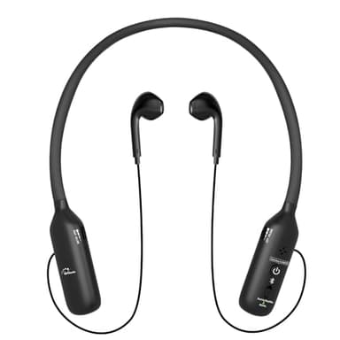 WallarGe Rechargeable Neckband Hearing Amplifier for Conversation or TV Watching, Digital Hearing Amplifier for Seniors Adults with Volume Control, Bluetooth Earphones for Seniors