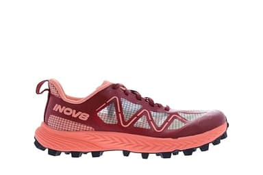 INOV8 Mudtalon Speed Women's Trail & Fell Running Shoe - Burgundy/Coral - 6.5 Precision