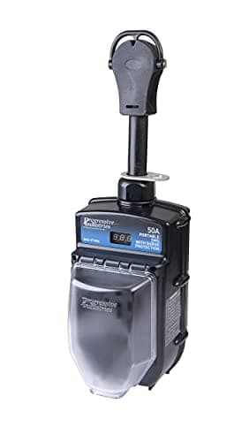 Progressive Industries EMS-PT50X Portable RV Surge Protector, Black, 50 Amp