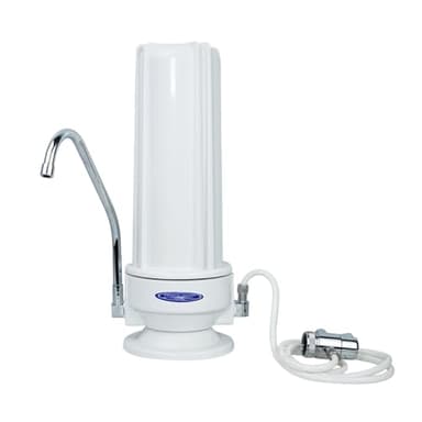 Crystal Quest - Nitrate Countertop Water Filter System - Single - Polypropylene