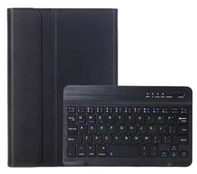 Lrufodya Keyboard Case for iPad Mini 5th & 4th Gen 7.9 Inch with Detachable Wireless Magnetic Keyboard and Pen Holder, Multi-Angle, Support 3 System for iPad Mini 3th, Mini 2 1 Generation (Black)