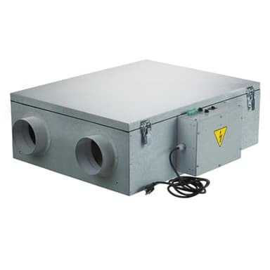 VENTS-US Frigate ERV 150 Ventilation System – 180 CFM Whole House Fresh Air Intake and Humidity Exhaust for Balanced Indoor Comfort, Includes Washable Filters and Anti-Freeze Protection