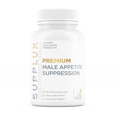 PREMIUM Male Appetite Suppressant - Weight Loss Pills, Fat Burner for Men, GLP-1 Pathway Support - Can Help Sustain Muscle While Burning Fat - Powerful Fat Burning Assistance- 60 Capusles