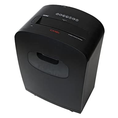 Royal 112MX 12-Sheet Cross-Cut Shredder Shreds CD's with Console, Black