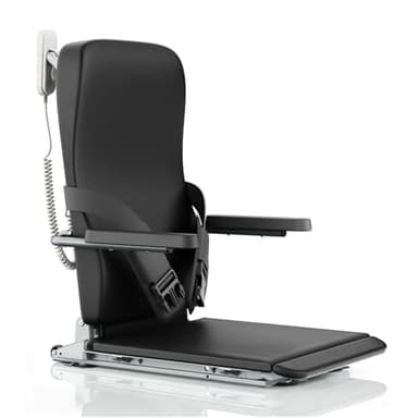 2026 Electric Floor Lift Chair with Ergonomic Backrest and PU Cushion, Floor Lift for Elderly, Support Up to 500 LBS, Widened Safety Belt, Easy Mobility Design for Seniors, Suitable for Home Use