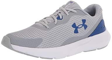 Under Armour Men's Surge 3, Mod Gray/Royal Blue, 10.5 Medium US