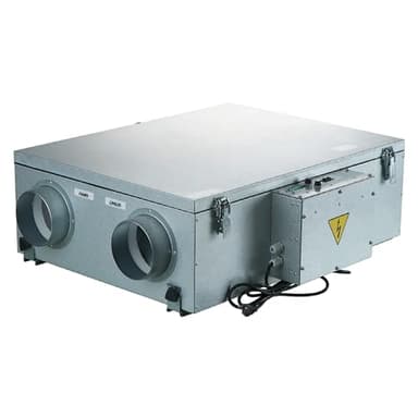 VENTS-US Frigate ERV 150 EC Ventilation System – 186 CFM Whole House Fresh Air Intake and Humidity Exhaust with EC Motors for Balanced Indoor Comfort