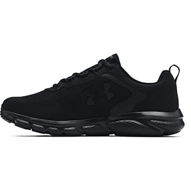 Under Armour Men's Charged Assert 9 Running Shoe, Black (002 Black, 13 US