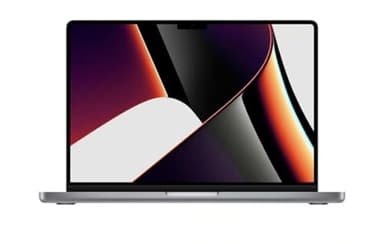 Apple MacBook Pro 2021 with Apple M1 Pro chip (14-inch, 16GB RAM, 512GB SSD) - Space Gray (Renewed)
