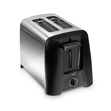 Hamilton Beach 2 Slice Toaster with Extra Wide Slots, Shade Selector, Auto-Shutoff, Cancel Button and Toast Boost, Black