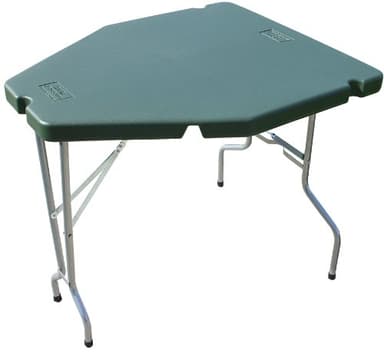 MTM PST-11 Predator Shooting Table, Portable Benchrest, Durable Molded Design, Shooting Platform, Target Shooting & Range Accessory, Green