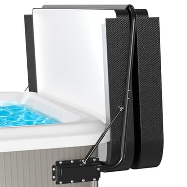 Hot Tub Cover Lifter - Heavy-Duty Spa Cover Lift Removal System, Adjustable Height & Width, Hot Tub Accessories Fits Most Hot Tubs Up to 96" Wide, Spa Lid Lifter Hydraulic Assist Removal System