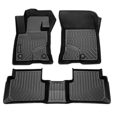 Cartist Floor Mats Compatible with Ford Bronco Sport 2021-2024 2025 2026 All Weather Floor Liners for Ford Bronco Sport Accessories 1st and 2nd Row Carpet Protection Mat Set