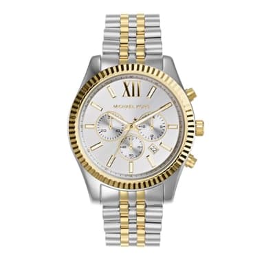 Michael Kors Men's Watch, Lexington Chronograph Two-Tone Stainless Steel Men's Watch