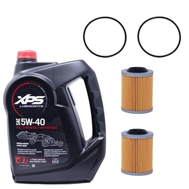 Edwards Oil Change Kit fits SeaDoo Spark Watercraft PWC for 2 Oil Changes