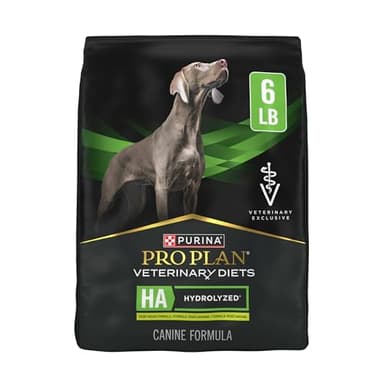 Pro Plan Veterinary Diets Purina HA Hydrolyzed Protein Dog Food Dry Vegetarian Formula - 6 lb. Bag