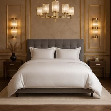 Charlotte 1-Piece Duvet Cover, 1000 Thread Count 100% Egyptian Cotton, Soft & Breathable with Zipper & Corner Ties, Sateen Weave, Durable – King/Cal King (Bright White)