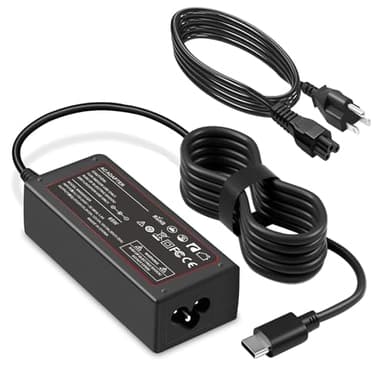 65W USB-C Charger Cable for NOCO UltraSafe Portable Jump Starter Compatible with NOCO Boost X GBX45 GBX55 GBX75 GBX155 Power Adapter Cord