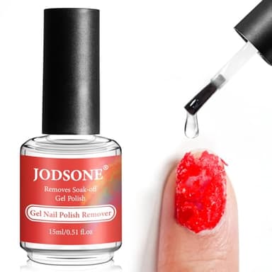 JODSONE 15ML Gel Nail Polish Remover No Need Soaking or Wrapping Gel Remover for Nails 3-5 Minutes Easy And Quick