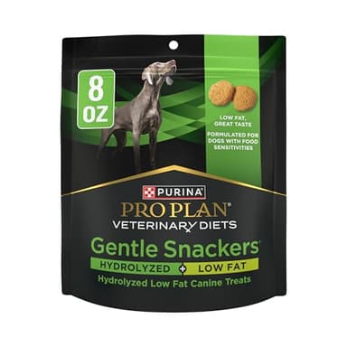 Purina Pro Plan Veterinary Diets Gentle Snackers Hydrolyzed Plus Low Fat Dog Treats - 8 oz. Pouch