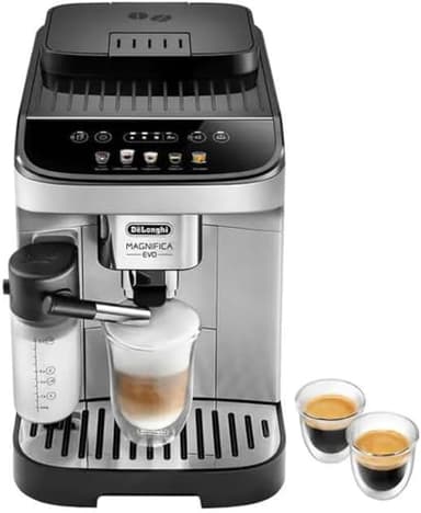 De'Longhi Magnifica Evo Espresso Machine with Automatic Frother, 5 Recipes, ECAM29063SB (Renewed)