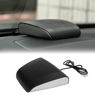 WDiYA Universal Car Center Channel Speaker - High Performance Surround Sound System, Surface Mount Mid-Dash Audio for All Vehicles, Easy No-Cut Installation, Sleek Design (Fits Trucks/SUVs/Sedans)